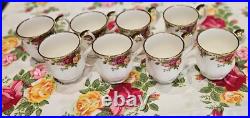 Royal Albert Old Country Roses 8 Montrose Mugs Royal Albert Old Country Roses 8 Montrose Mugs