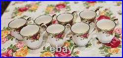 Royal Albert Old Country Roses 8 Montrose Mugs Royal Albert Old Country Roses 8 Montrose Mugs
