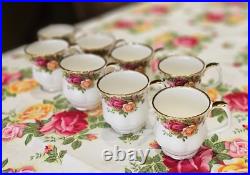 Royal Albert Old Country Roses 8 Montrose Mugs Royal Albert Old Country Roses 8 Montrose Mugs