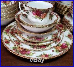 Royal Albert Old Country Roses 8 Place Settings