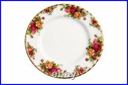 Royal Albert Old Country Roses 8 Plates Set of 8 Bone China, England