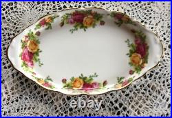 Royal Albert Old Country Roses 9 Pc Completer Tea Set-teacups-saucers-tray/plate