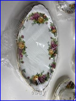 Royal Albert Old Country Roses 9 Piece Tea Completer Set Brand New Withbox