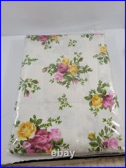 Royal Albert Old Country Roses All Over Tablecloth 60x144 Oblong New
