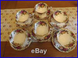 Royal Albert Old Country Roses Avon 6 cups and saucer sets