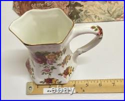 Royal Albert Old Country Roses Basin Bowl Fenton China Water Pitcher Ewer Set