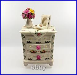 Royal Albert Old Country Roses Beautiful Dreamer Dresser Trinket Box