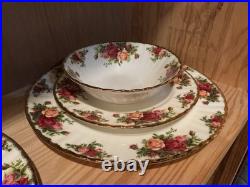 Royal Albert Old Country Roses Bone China 20pc. Set Service for 4