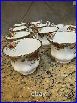 Royal Albert Old Country Roses (Bone China) 5 Piece Set for 8 (lot of 46)