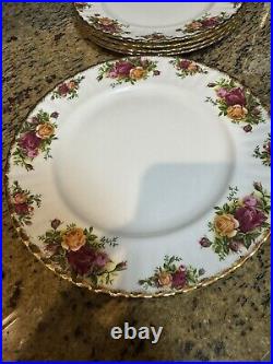 Royal Albert Old Country Roses (Bone China) 5 Piece Set for 8 (lot of 46)