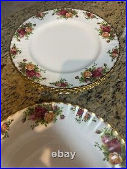 Royal Albert Old Country Roses (Bone China) 5 Piece Set for 8 (lot of 46)