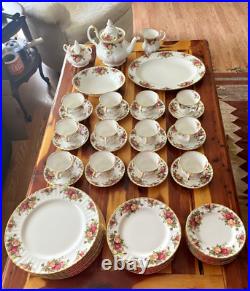 Royal Albert Old Country Roses Bone China 67 Pc. Set