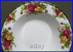 Royal Albert Old Country Roses Bone China 8 Soup Bowls Made in England Set of 8