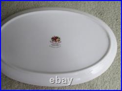 Royal Albert Old Country Roses Bone China Childs Tea Set 7 pc. Set Gold Trim