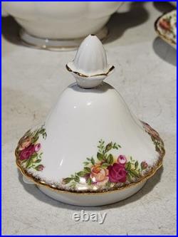 Royal Albert Old Country Roses Bone China Coffee 8- Tea Set Cup Saucer