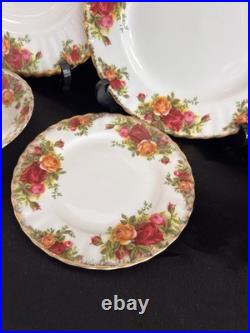 Royal Albert Old Country Roses Bone China Dinner For 8 with serving's
