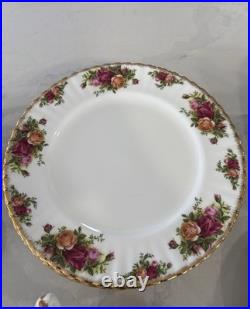 Royal Albert Old Country Roses Bone China Dinner Set Plates Cups Saucers