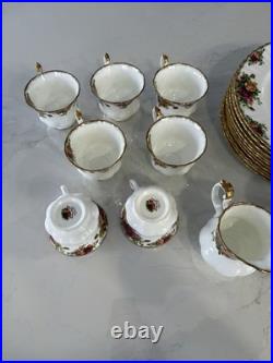 Royal Albert Old Country Roses Bone China Dinner Set Plates Cups Saucers