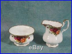 Royal Albert Old Country Roses Bone China Dinner Set for 8 Cup Saucer Pot