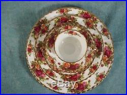 Royal Albert Old Country Roses Bone China Dinner Set for 8 Cup Saucer Tea