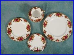 Royal Albert Old Country Roses Bone China Dinner Set for 8 Cup Saucer Tea