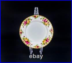 Royal Albert Old Country Roses Bone China Dinnerware Set of 4