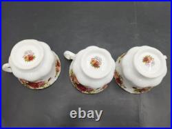 Royal Albert Old Country Roses Bone China Incomplete Set. Lot of 10