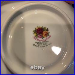 Royal Albert Old Country Roses Bone China Plate Floral Gold Trim England 1962