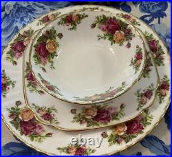 Royal Albert Old Country Roses Bone China Service for Four 20pc set England