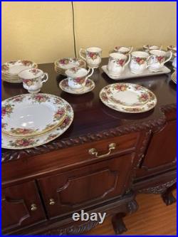 Royal Albert Old Country Roses Bone China Set Vintage Original Backstamp Royal Albert Old Country Roses Bone China Set Vintage Original Backstamp