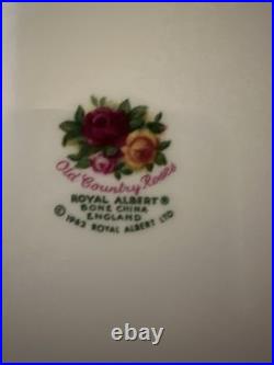 Royal Albert Old Country Roses Bone China Set Vintage Original Backstamp Royal Albert Old Country Roses Bone China Set Vintage Original Backstamp