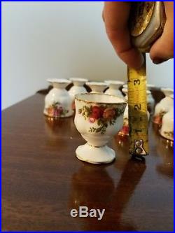 Royal Albert Old Country Roses Bone China Set of 10 Egg Cups