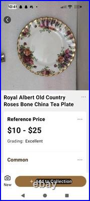 Royal Albert Old Country Roses Bone China Tea Plate England 6 in
