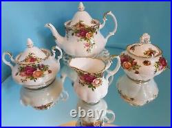 Royal Albert Old Country Roses Bone China Tea Set See Decription/Pictures