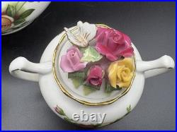 Royal Albert Old Country Roses Bouquet 3 Piece Tea Set