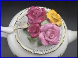 Royal Albert Old Country Roses Bouquet 3 Piece Tea Set