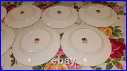 Royal Albert Old Country Roses Bread And Butter Plates Ten