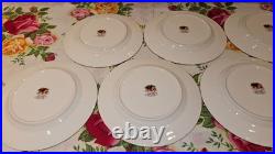 Royal Albert Old Country Roses Bread And Butter Plates Ten