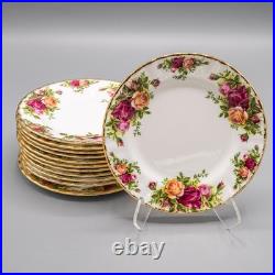 Royal Albert Old Country Roses Bread Plates 6 1/4 Set of 12 FREE USA SHIP