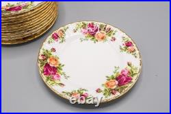 Royal Albert Old Country Roses Bread Plates 6 1/4 Set of 12 FREE USA SHIP