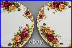 Royal Albert Old Country Roses Bread Plates Set of 9- 6 3/8 FREE USA SHIPPING