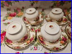 Royal Albert Old Country Roses Breakfast Cup And Saucer Set Of Six Royal Albert Old Country Roses Breakfast Cup And Saucer Set Of Six