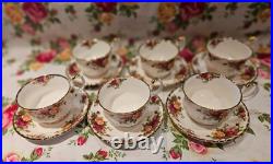 Royal Albert Old Country Roses Breakfast Cup And Saucer Set Of Six Royal Albert Old Country Roses Breakfast Cup And Saucer Set Of Six