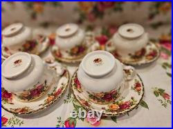 Royal Albert Old Country Roses Breakfast Cup And Saucer Set Of Six Royal Albert Old Country Roses Breakfast Cup And Saucer Set Of Six
