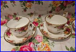 Royal Albert Old Country Roses Breakfast Cup And Saucer Set Of Six Royal Albert Old Country Roses Breakfast Cup And Saucer Set Of Six