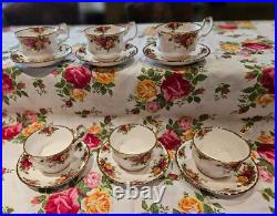Royal Albert Old Country Roses Breakfast Cup And Saucer Set Of Six Royal Albert Old Country Roses Breakfast Cup And Saucer Set Of Six