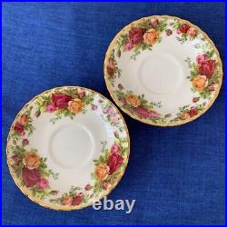 Royal Albert Old Country Roses Breakfast Tea cup & saucer set of 2 Use from Japa