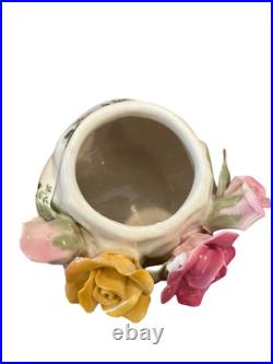 Royal Albert Old Country Roses Bunny Rabbit Sugar And Creamer Spring Easter