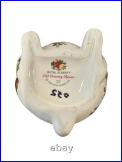 Royal Albert Old Country Roses Bunny Rabbit Sugar And Creamer Spring Easter
