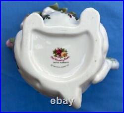 Royal Albert Old Country Roses Bunny Tea Pot Server Mint in Box